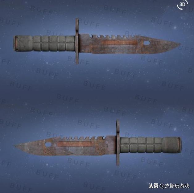 csgo中那些磨损度越高卖的越贵的皮肤。