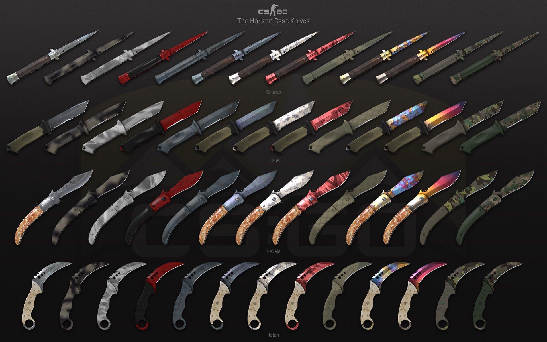 比吃鸡酷炫!CSGO新箱子皮肤一览,崭新刀具领略电竞游戏开箱快乐