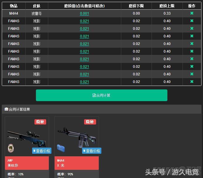 csgo美杜莎合成公式(csgo美杜莎值得买吗)?