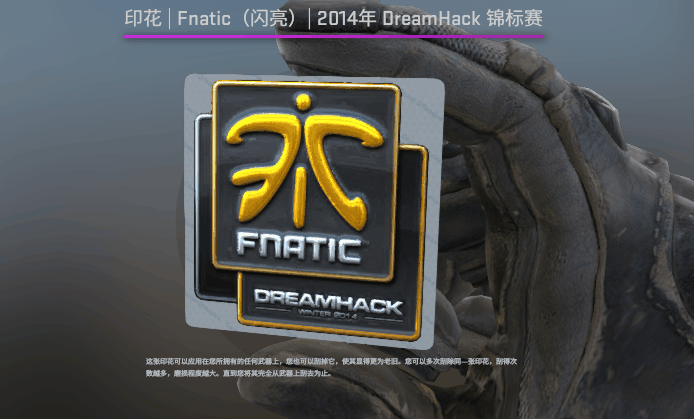 csgo全息贴纸和闪亮贴纸区别？