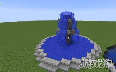 我的世界喷泉怎么建造，我的世界喷泉教程