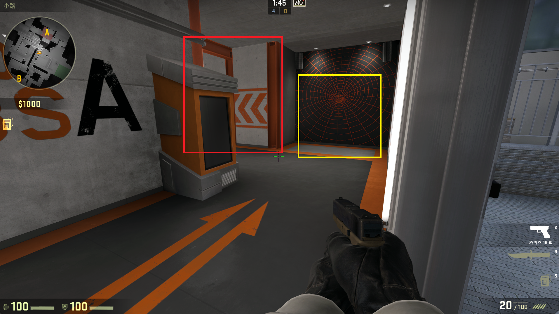 csgo摄魂游乐园T方点位攻略