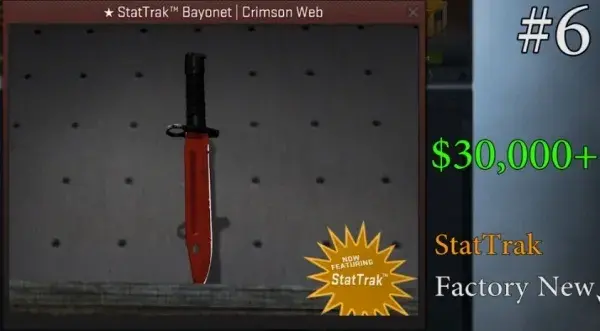 csgo开箱最贵的武器排行(排行图)