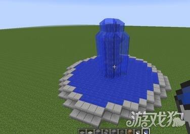 我的世界喷泉怎么建造，我的世界喷泉教程