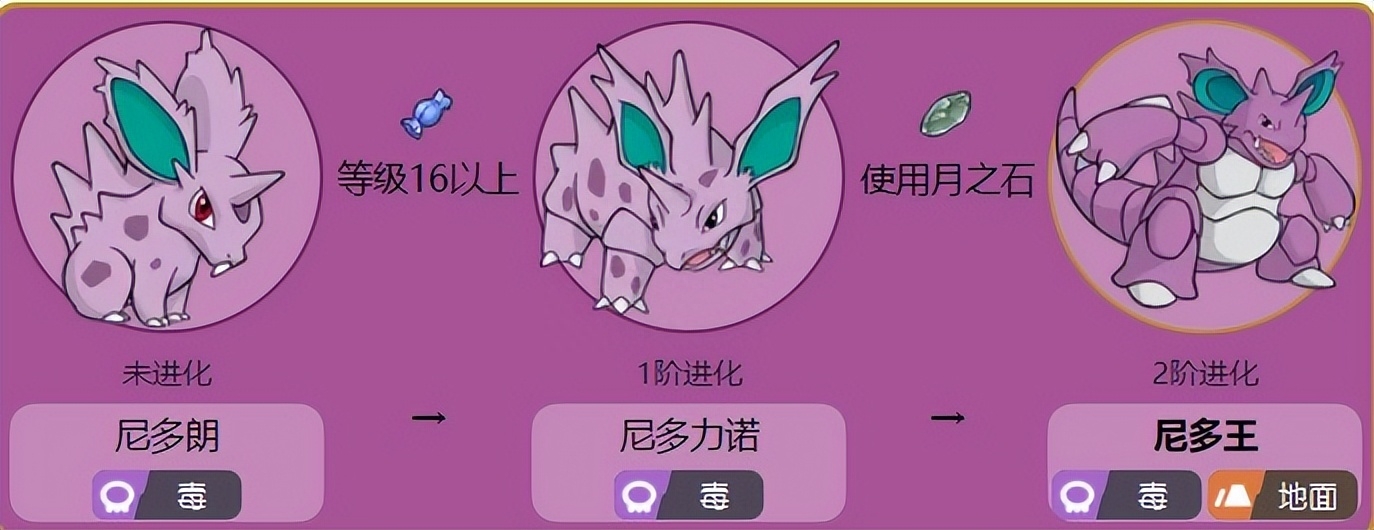 尼多王性格配招，尼多王怎么进化？