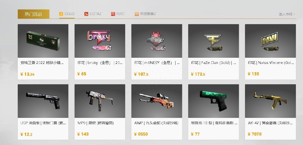 网上买皮肤是怎么交易的?