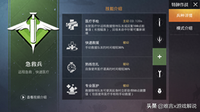 和平精英医生怎么玩(医生怎么救人)