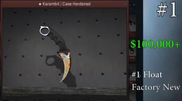 csgo稀有武器价格排名表(csgo十大稀有刀)