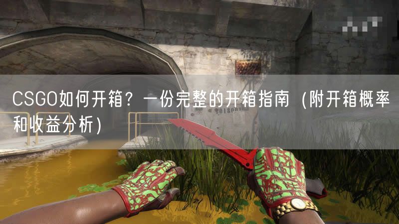 CSGO如何开箱?一份完整的开箱指南(附开箱概率和收益分析)