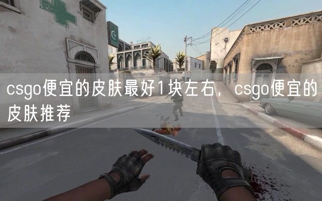 csgo便宜的皮肤最好1块左右，csgo便宜的皮肤推荐