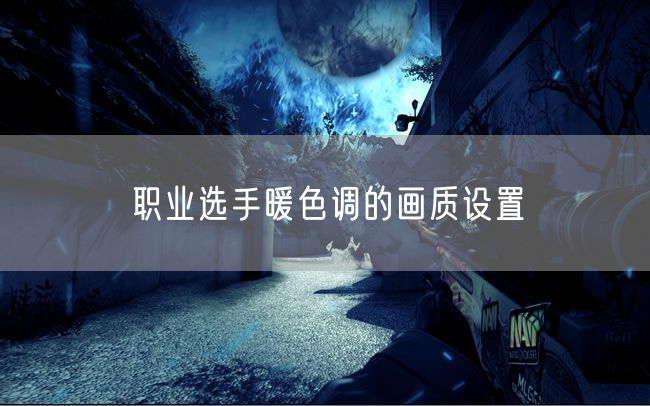 职业选手暖色调的画质设置