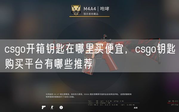 csgo开箱钥匙在哪里买便宜，csgo钥匙购买平台有哪些推荐
