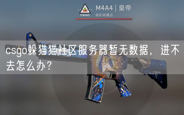 csgo躲猫猫社区服务器暂无数据,进不去怎么办?