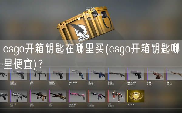 csgo开箱钥匙在哪里买(csgo开箱钥匙哪里便宜)?