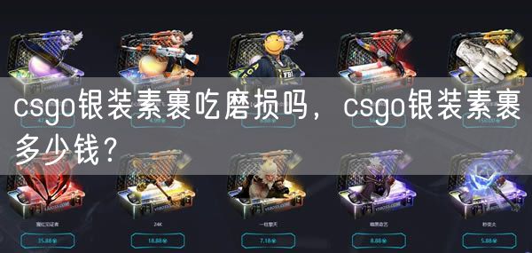 csgo银装素裹吃磨损吗,csgo银装素裹多少钱?
