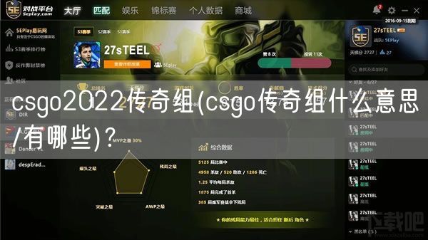 csgo2022传奇组(csgo传奇组什么意思/有哪些)?